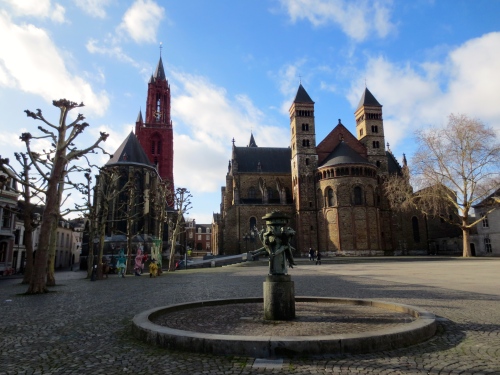Maastricht, Netherlands- about as far south as you can get and still be in the country, with definite French influences!